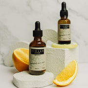 Vielle Vanilla Rind serum with citrus and vanilla, a natural face and hair serum designed to refresh and brighten skin.