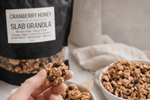 Cranberry Walnut Slab Granola