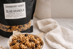 Cranberry Walnut Slab Granola