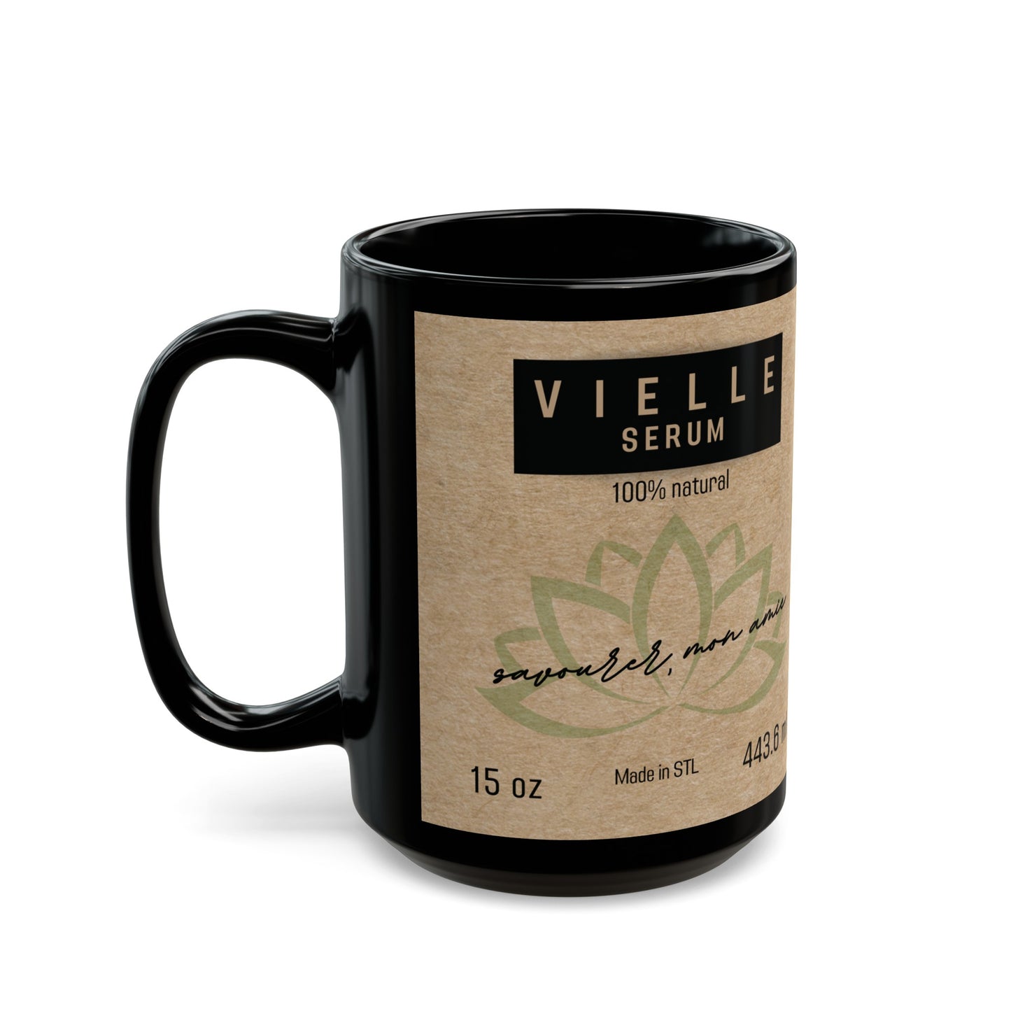 Vielle Bottle 15 Ounce Mug