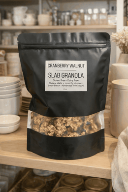 Cranberry Walnut Slab Granola